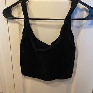 Forever 21 stretchy, thick crop top